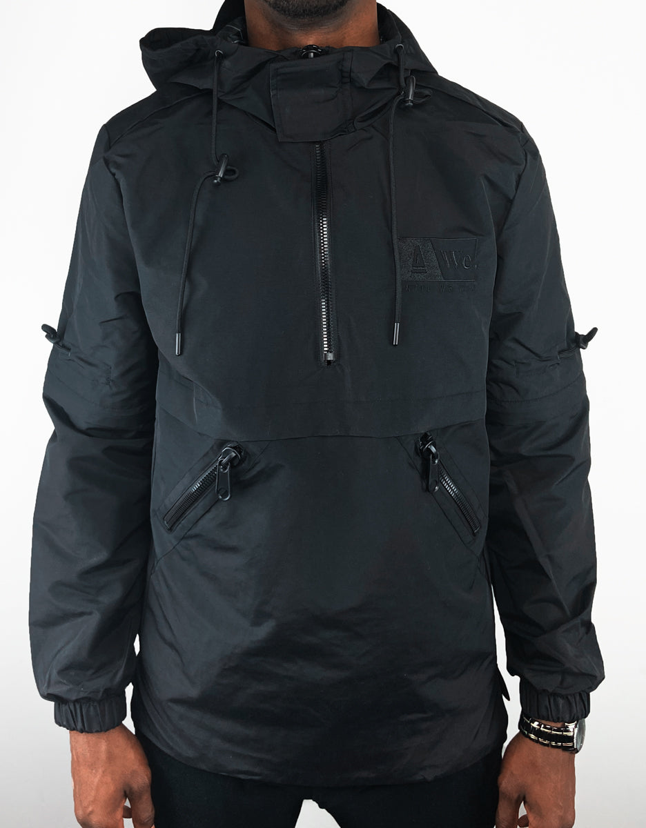 GRAIL x We.Society Men’s Black Waterproof Anorak Jacket